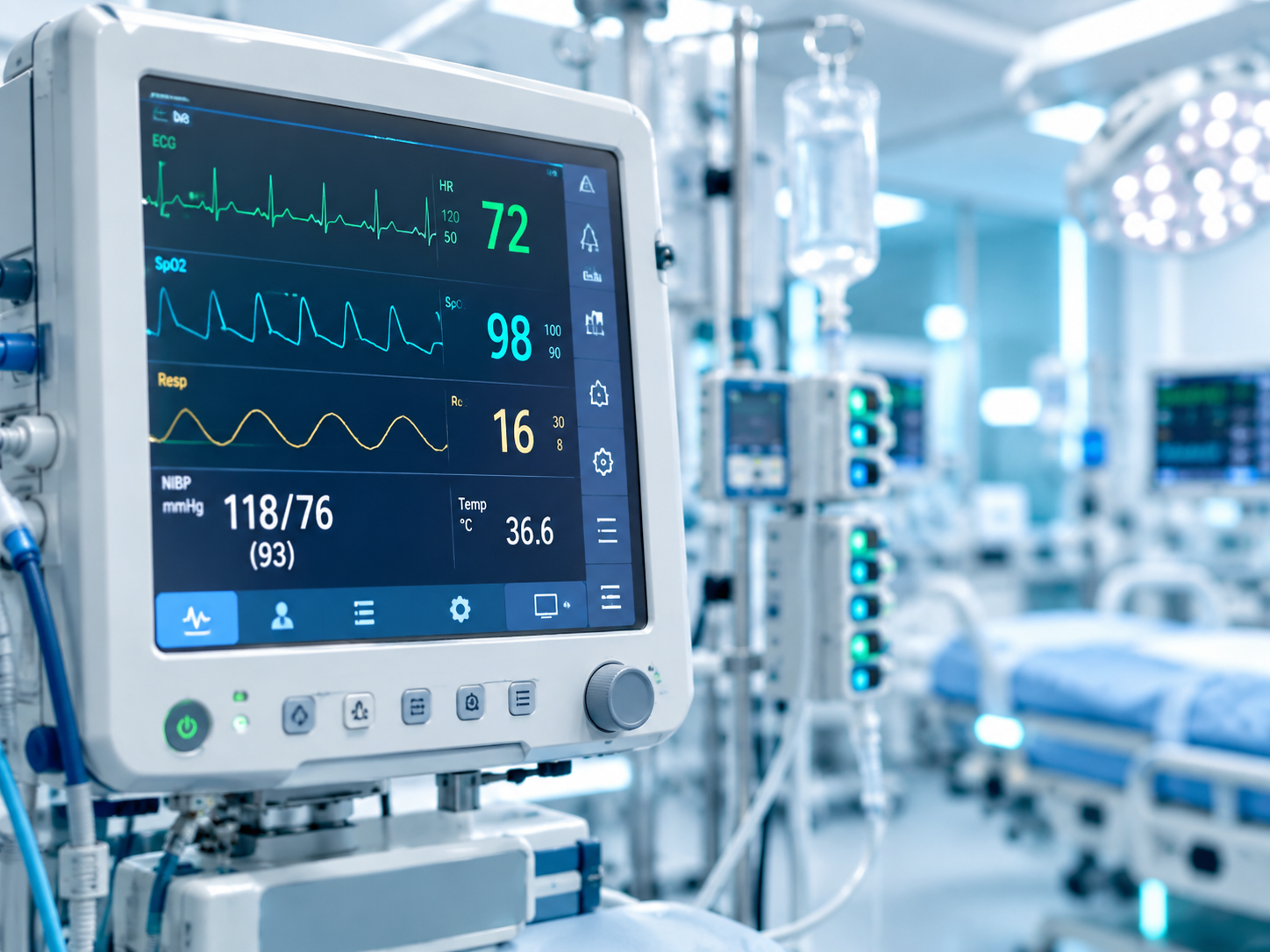 Équipement médical hospitalier