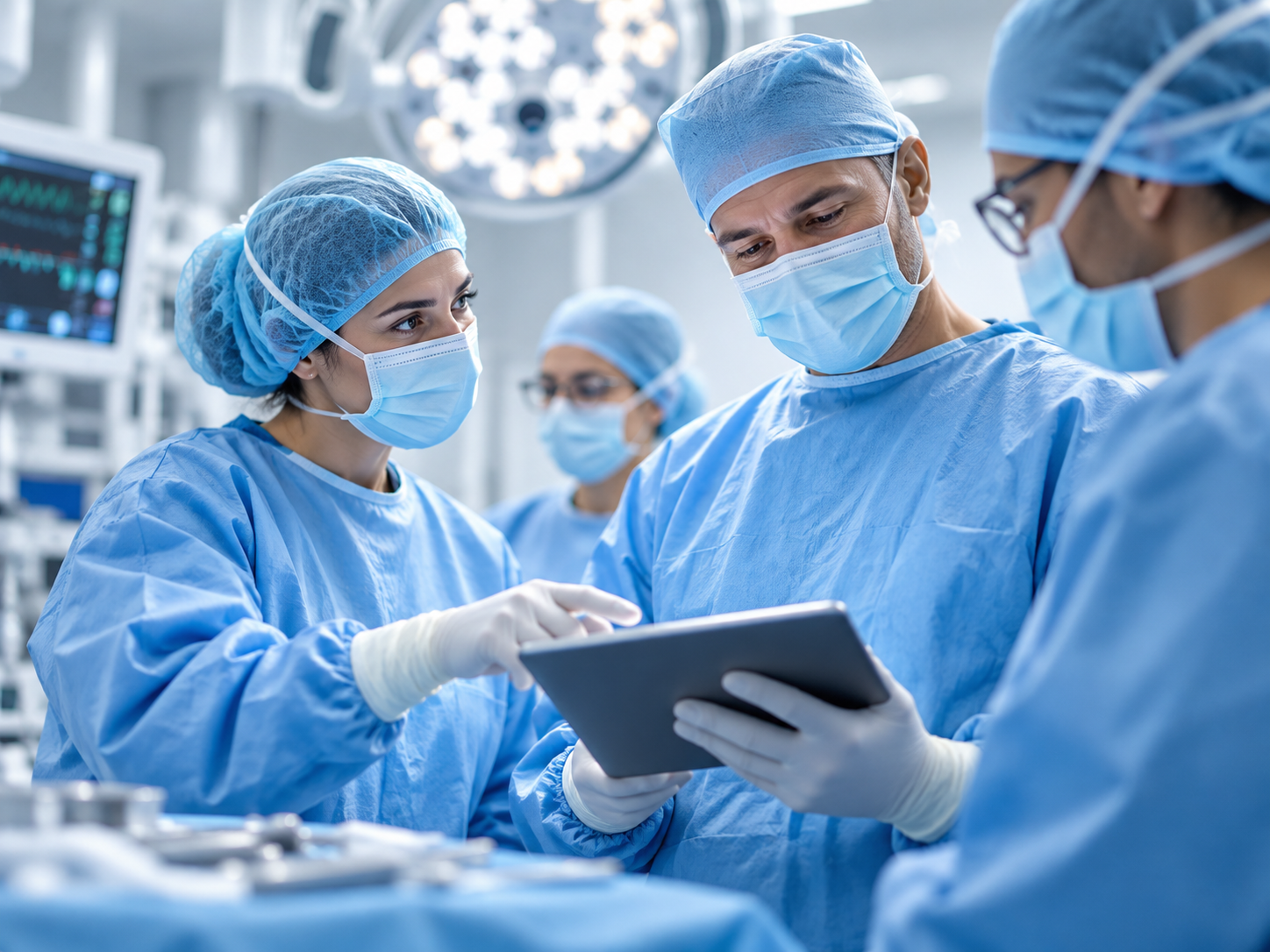 Professionnels de santé au bloc opératoire